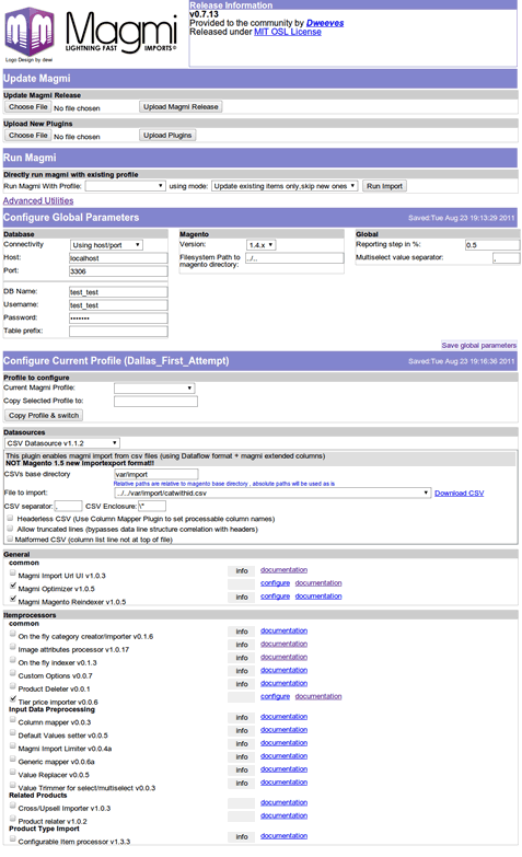 Magento Mass Importer Speed UP